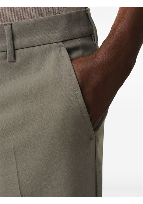 pantaloni straight uomo beige AMI PARIS | HTR506.WV00660953